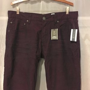 NWT Rhubarb Slim Straight Pants